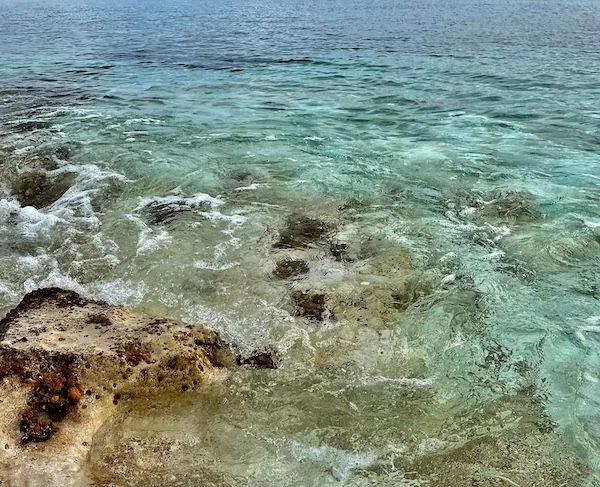 Seashore in St. Paul's Bay, Malta.