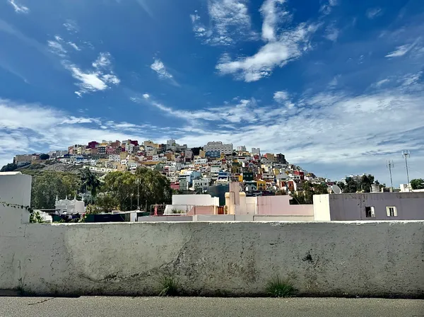 View of Risco de San Juan, in Las Palmas de Gran Canaria, Spain.